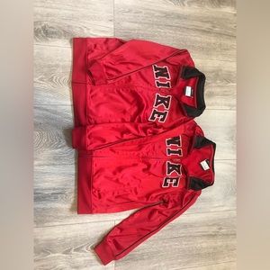 2 Nike red jackets size 6 & 5 in kids